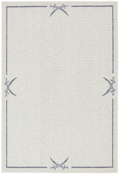 Teppich NORDSEE BEACH in beige aus Polypropylen