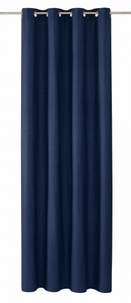 Ösenvorhang TOM TAILOR in blau aus Baumwolle