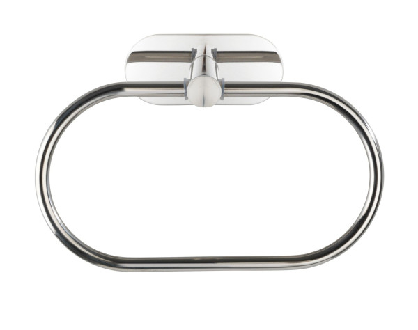 Handtuchhalter OREA in silberfarben aus Edelstahl