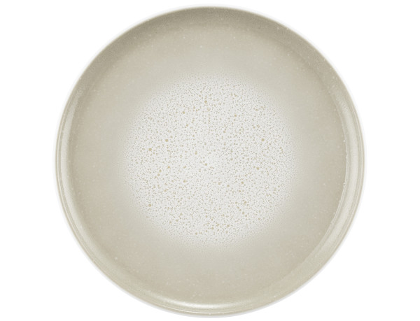 Dessertteller SENTO HOME in creme aus Porzellan
