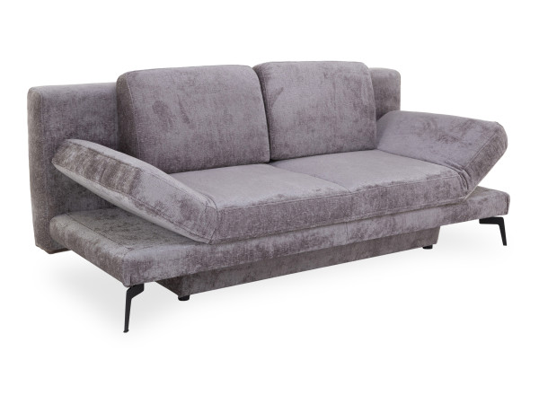 Schlafsofa Elastoform RABAN in grau aus Stoff