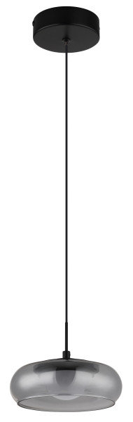 Hängeleuchte CARLENE in schwarz aus Metall