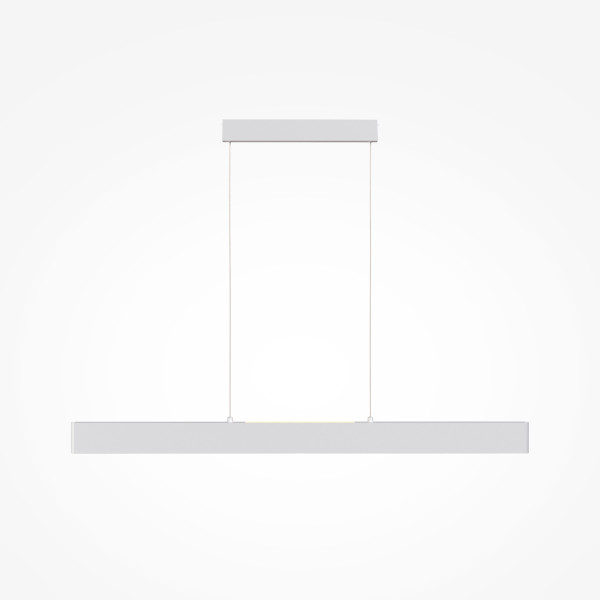 Pendelleuchte STEP in weiß aus Metall