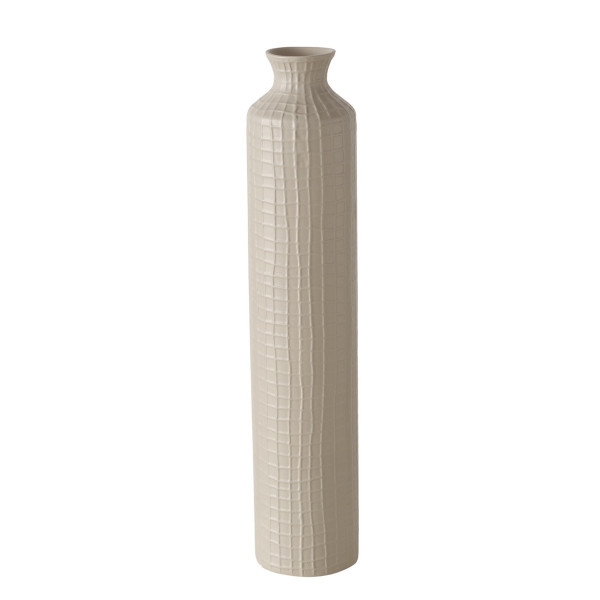Vase BOTTLE in braun aus Steinzeug