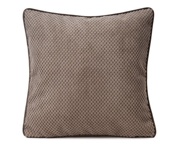 Kissen SVEN taupe in taupe aus Polyester