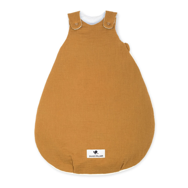 Schlafsack MUSSELIN in braun aus Baumwolle