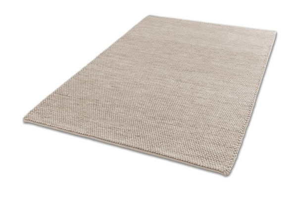 Teppich SCHÖNER WOHNEN POPPY in hellbraun aus Wolle