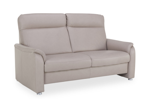 Sofa SYSTEMPOLSTER 2,5 Sitzer PAULA in pearl aus Leder