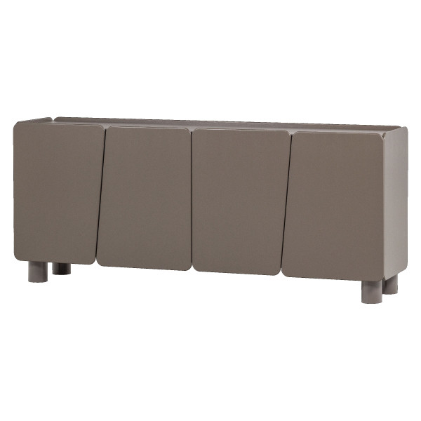 Kommode WOOOD ROOT in braun aus Massivholz