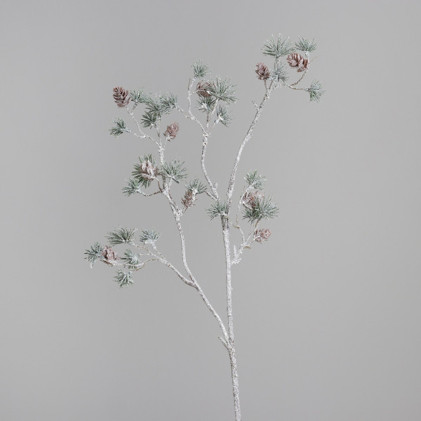 Kunstpflanze Larix-Zweig in grün aus Kunststoff