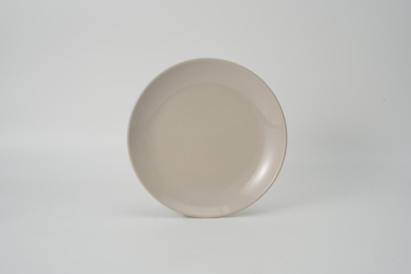 Dessertteller MALMÖ taupe in taupe aus Steinzeug