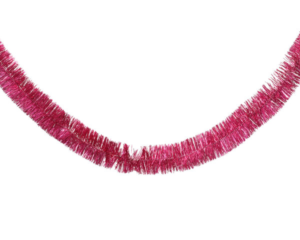 Girlande SWAG pink in pink aus Kunststoff