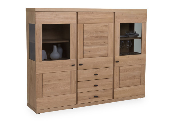 Highboard VENJAKOB Next LEVEL 3000 in Wildeiche aus Teilmassiv