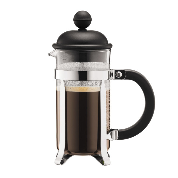 Kaffeebereiter Bodum CAFFETTIERA in schwarz aus Materialmix