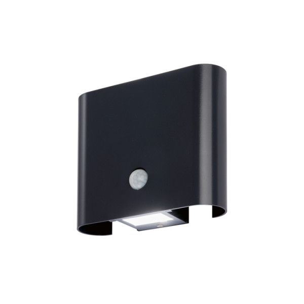 Wandleuchte MAGNETICS in schwarz aus Metall