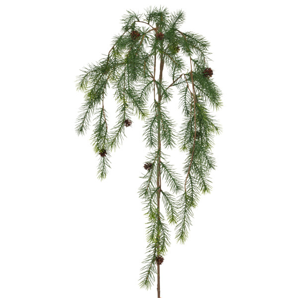 Tannenhängezweig in grün aus Kunststoff