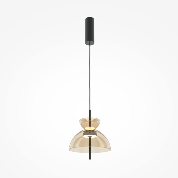 Pendelleuchte BANGKOK in schwarz aus Metall