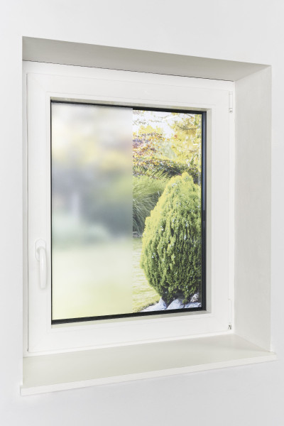 Fensterfolie frosted in satiniert aus Polyester