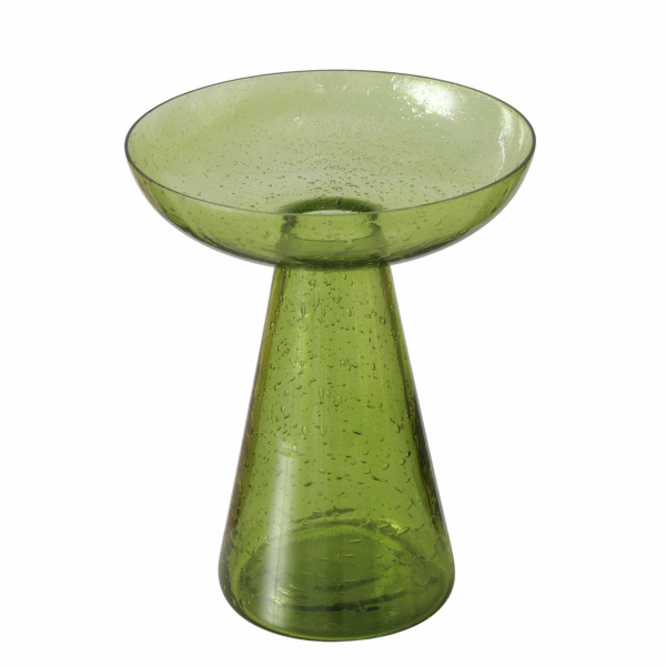 Vase VERT in grün aus Glas