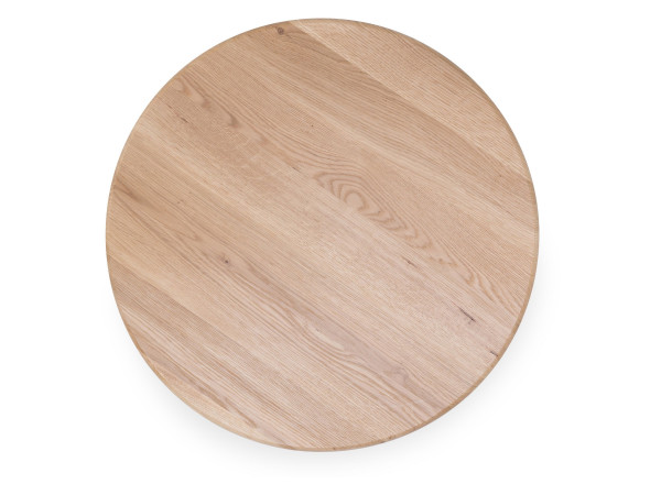 Holzsitz LEROY in braun aus Eiche