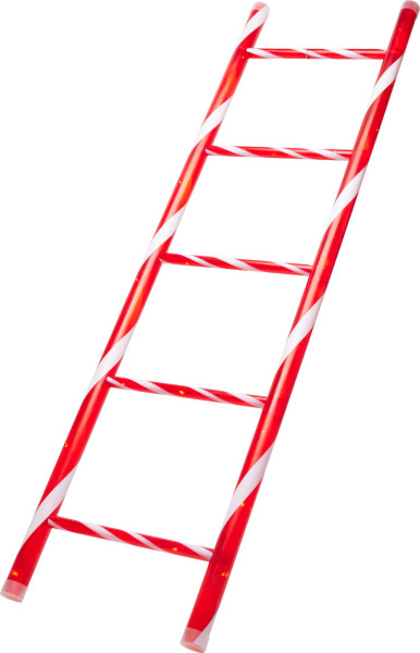 Dekoobjekt LED LEITER in mehrfarbig aus Polyvinyl