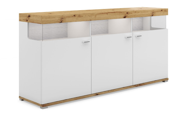 Sideboard HARPER CRAWLEY in Eiche aus Dekor