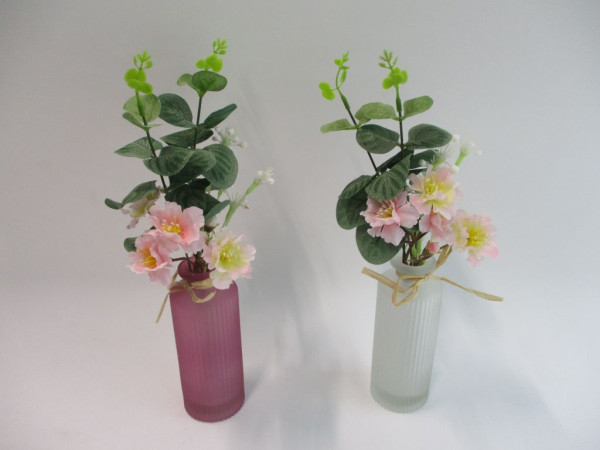 Kunstpflanze VALERIE in mehrfarbig aus Materialmix