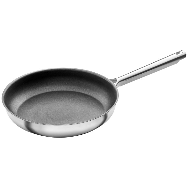 Bratpfanne TRUEFLOW in silberfarben aus Metall
