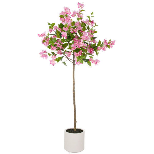 Kunstpflanze Bougainvillea in pink aus Kunststoff