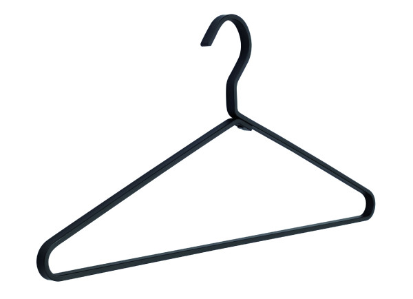 Kleiderbügel BOGART in schwarz aus Aluminium