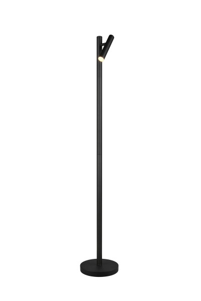 Stehleuchte GOMEZ in schwarz aus Metall