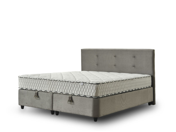 Polsterbett ALIENA aus Stoff