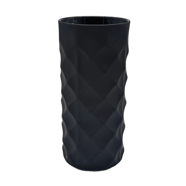Longdrinkbecher NELSON in schwarz aus Glas