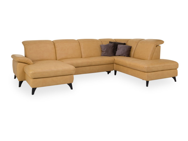 Polsterecke vito SERENITY in Mustard aus Stoff