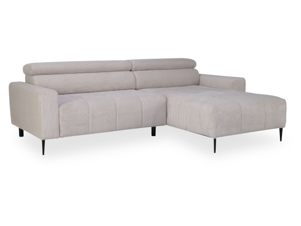 Polsterecke HARPER WISDOM in beige aus Stoff