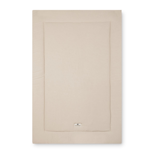 Krabbeldecke ZÖLLNER Musselin in sand aus Mischgewebe