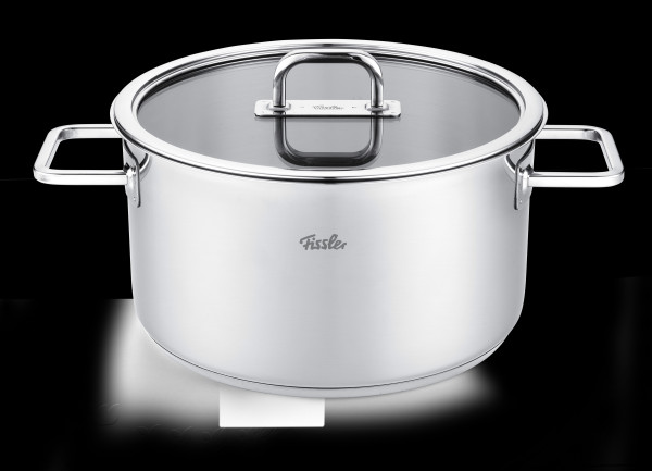 Kochtopf Viseo Pro in silberfarben aus Metall
