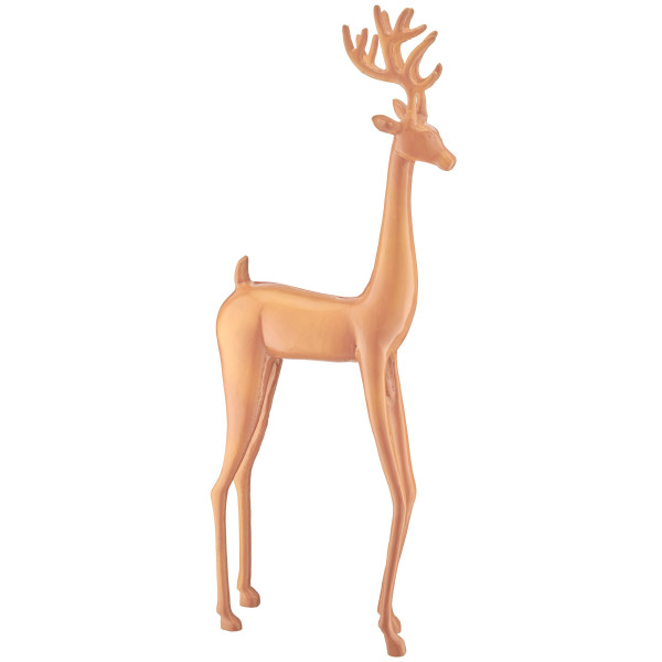 Hirsch in curry aus Aluminium