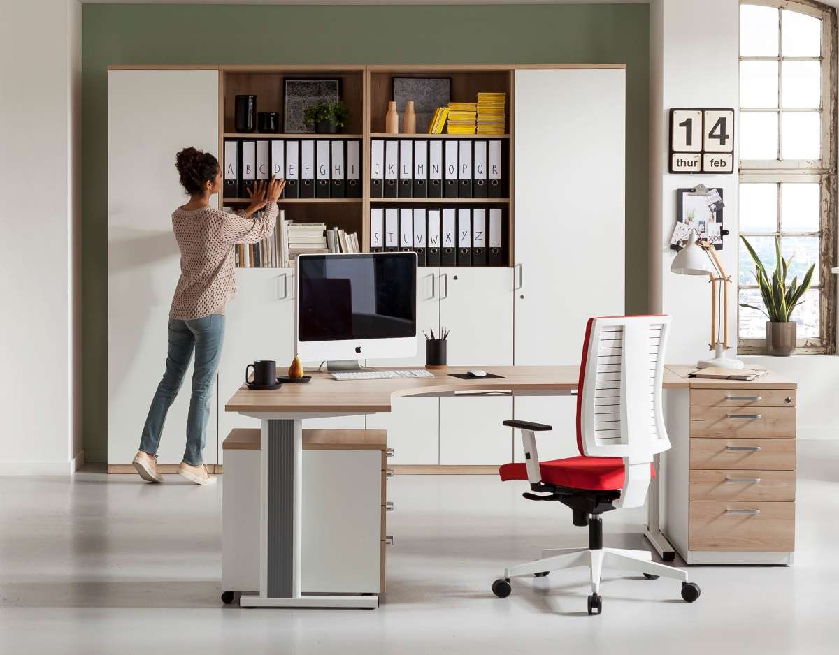 Büroschrankkombination E10 | Büroschränke | Schränke & Regale | Möbel