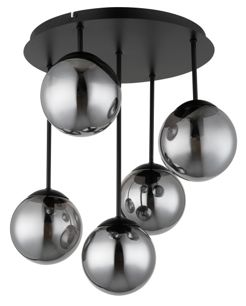 Deckenleuchte HARMON in schwarz aus Metall
