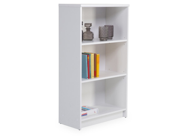 Regal LESEDI in weiß aus Dekor