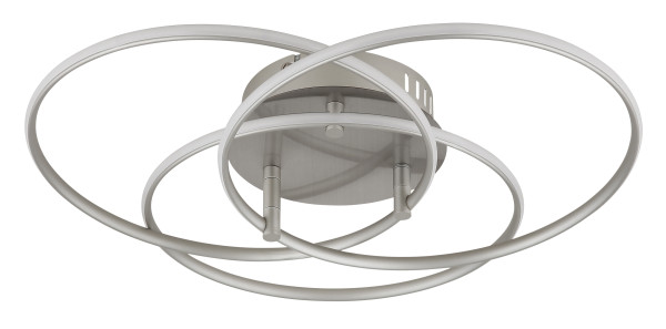 Deckenleuchte KOMBOS in Nickel aus Metall