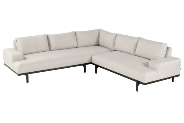 Lounge-Set LUCAS in grau aus Stoff