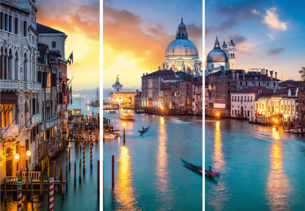 Akustikbild VENEDIG in mehrfarbig