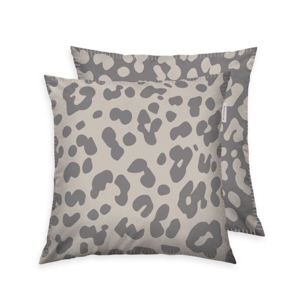 Kissenhülle TOM TAILOR Jaquard in grau aus Mischgewebe