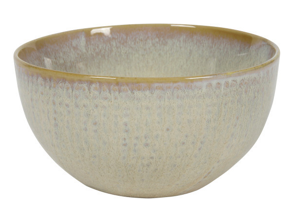 Müslischale WOVEN in beige aus Keramik