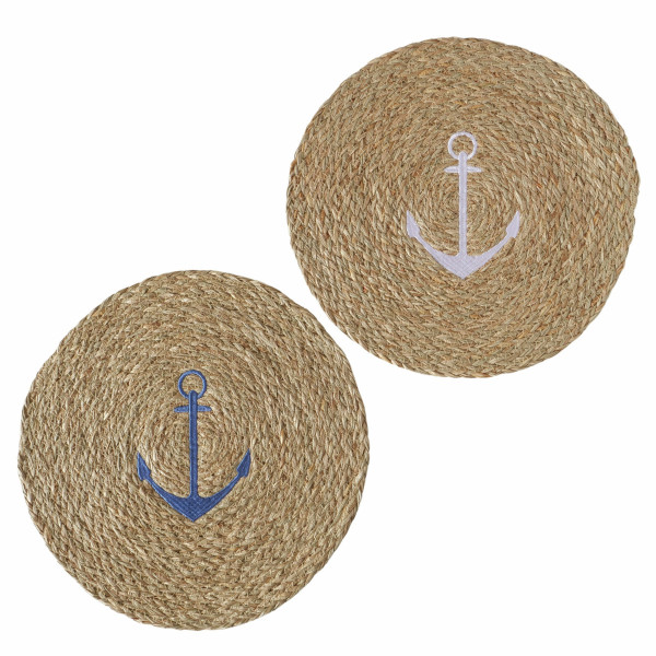 Tischset SAILOR in mehrfarbig aus Materialmix