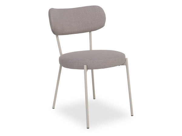 Polsterstuhl TOM TAILOR SOFT PAD in leinen aus Stoff