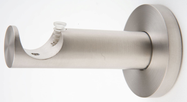 Wandträger Edelstahloptik in silberfarben aus Metall