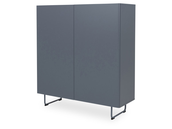 Highboard HARPER TEMUCO in lake blue aus Dekor